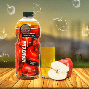 JUGO DE MANZANA CON STEVIA  JUGO PET 1,5 LTS
