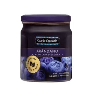 MERMELADAS DE ARÁNDANOS  X 280 GRS CON STEVIA