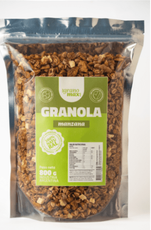 GRANOLA MANZANA KG.  GRANOMAX