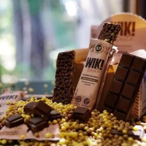 BARRA  DE QUINOA INFLADA Y CHOCOLATE WIK