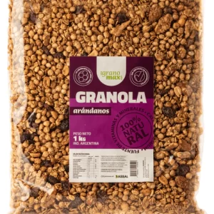 GRANOLA CON ARANDANOS KG  GRANOMAX