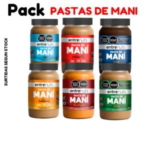 PACK PASTAS DE MANI