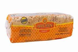 CUADRADOS DE ARROZ INTEGRAL DULCES  95 GRS ARROZEN