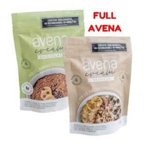 FULL AVENA : 1 AVENA CREAM VAINILLA Y 1 AVENA CREAM CHOCOLATE  - ONE TWO FIT